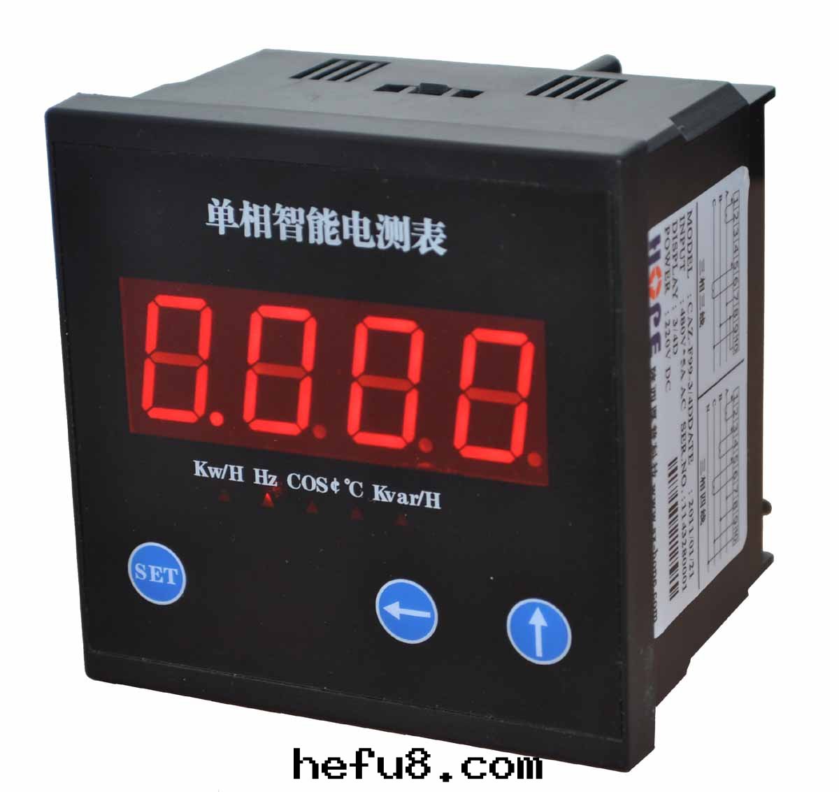 96*96系(xì)列單相智能(néng)電(diàn)測表(biǎo)