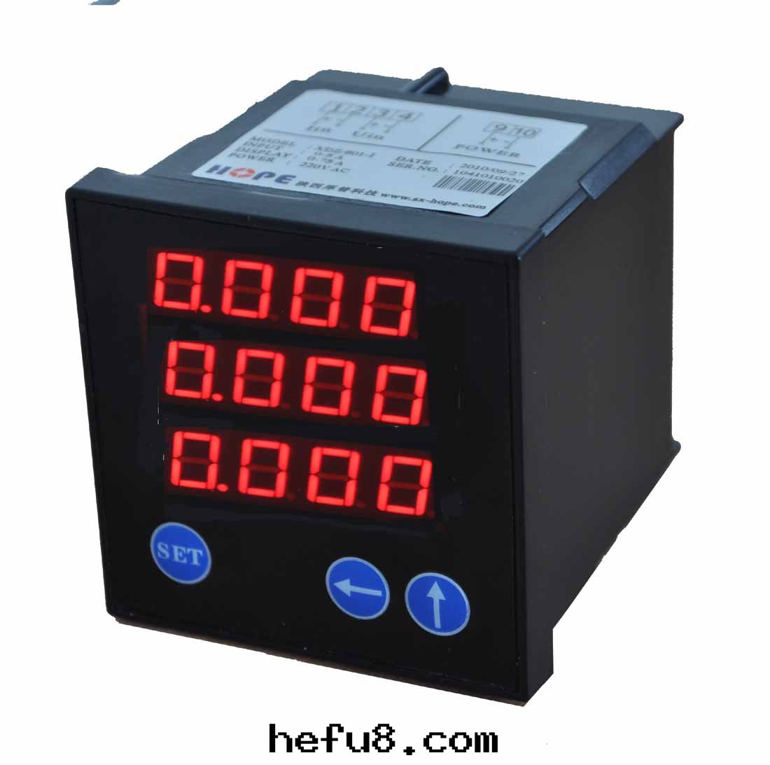 72*72系(xì)列三(sān)相智能(néng)電(diàn)測表(biǎo)