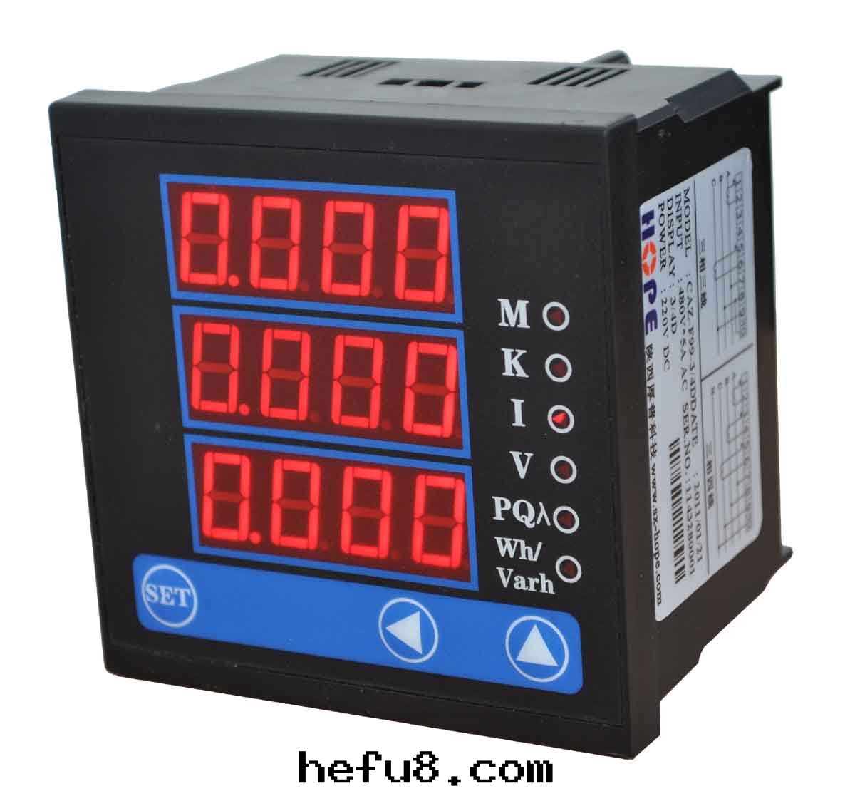 80*80系(xì)列三(sān)相智能(néng)電(diàn)測表(biǎo)